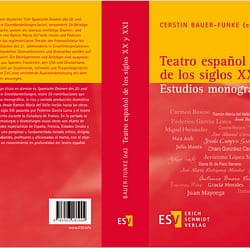 Teatro español de los siglos XX Y XXI